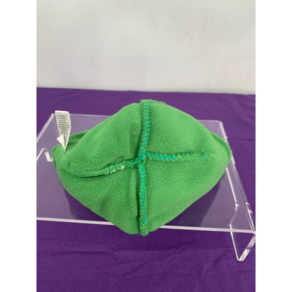 John Deer Toddle One Size Tractor Snowflake Green Blue Beanie Hat Pompom - Picture 4 of 12